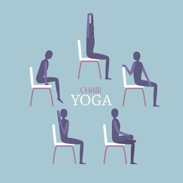 Image for event: Chair Yoga (Virtual)